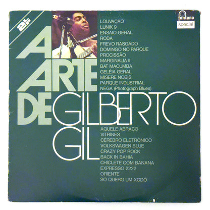 Gilberto Gil — A Arte De Gilberto Gil (LP Vinyl Record, used)