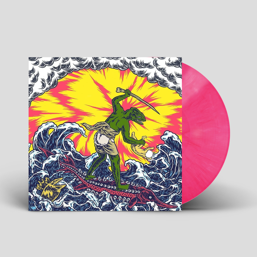 King Gizzard And The Lizard Wizard - Teenage Gizzard (LP, Capa: VG+ Disco: VG+)