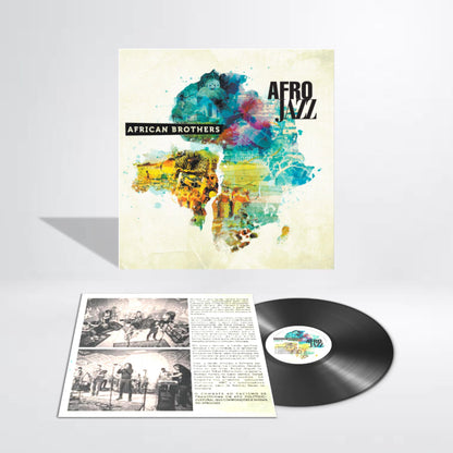 Afrojazz - African Brothers (LP, Capa: VG+ Disco: VG+)