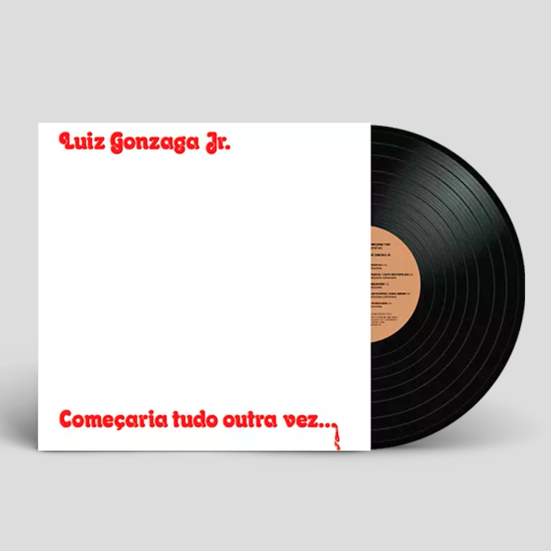 Gonzaguinha - Começaria Tudo Outra Vez... (Disco de Vinil LP)