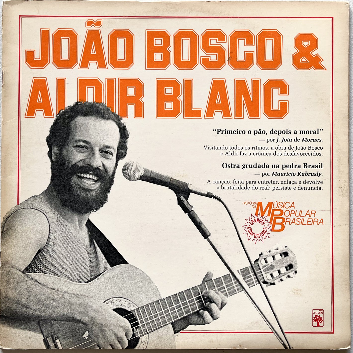 História Da Música Popular Brasileira - João Bosco & Aldir Blanc (LP)