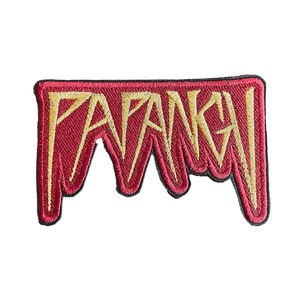 Papangu - Logo vermelho com dourado