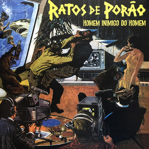 Ratos De Porão — Homem Inimigo Do Homem (LP Vinyl Record, sealed)