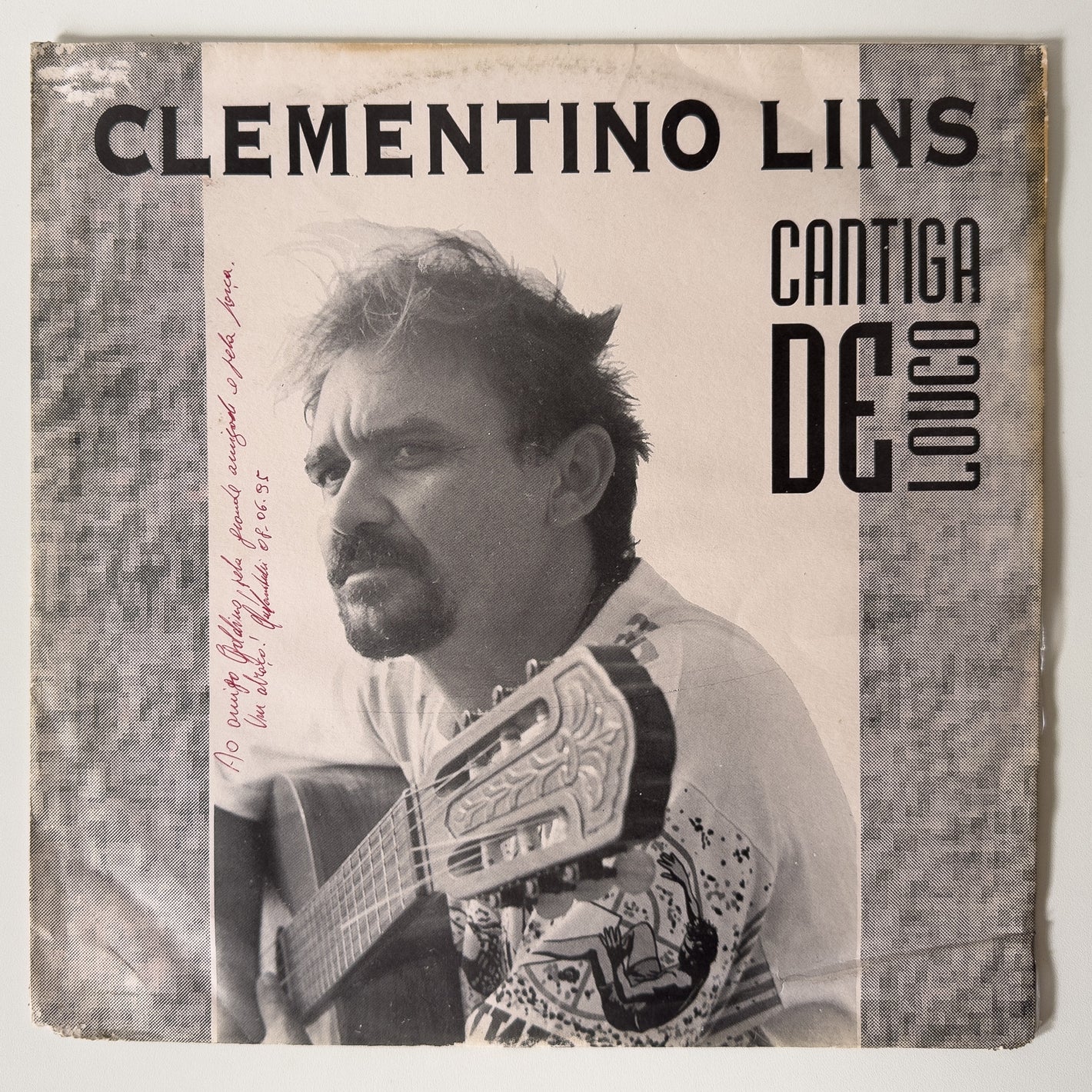 Clementino Lins — Cantiga de Louco (LP Vinyl Record, used)