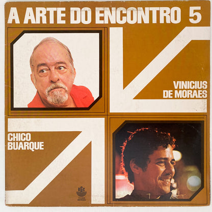 Chico Buarque e Vinicius De Moraes — A Arte Do Encontro 5 (LP Vinyl Record, used)